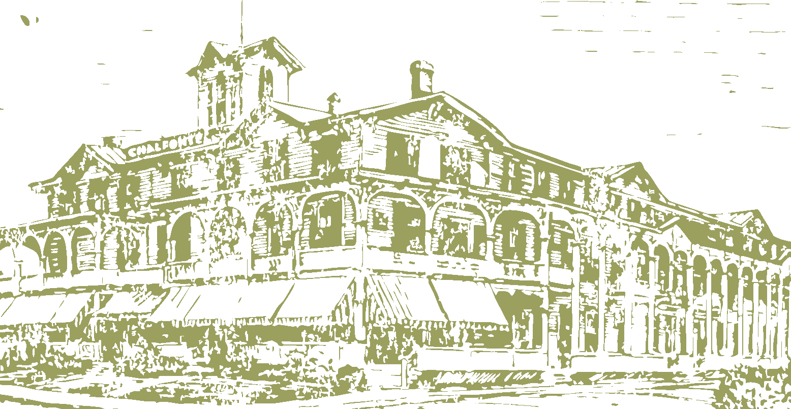 Sketch of The Chalfonte Hotel